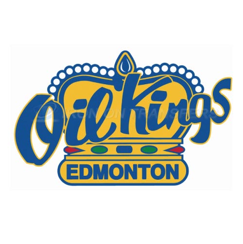 Edmonton Oil Kings Iron-on Stickers (Heat Transfers)NO.7497
